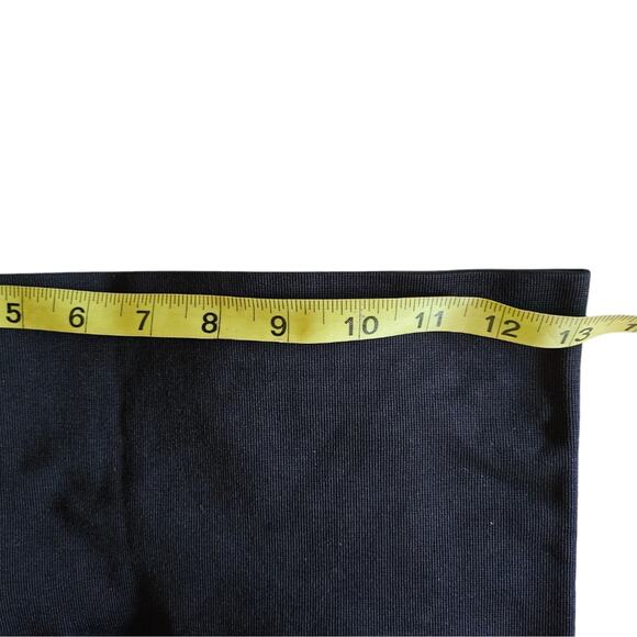 Spanx Look At Me Now Leggings XL Tall Black High Waist Cropped Yoga Shaping Gym - Picture 7 of 8